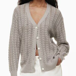 Aritzia Wilfred Reverence Cardigan Light Birch Size XS